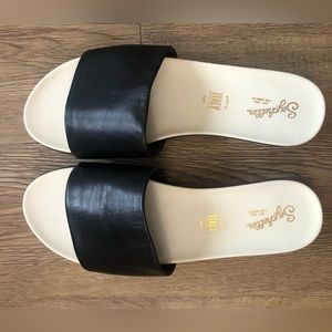 Seychelles Leather Slides (Size 10)